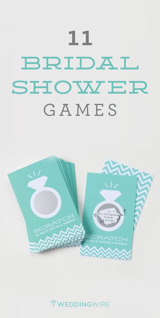 Свадьба - 11 Fun Games To Play At Your Next Bridal Shower