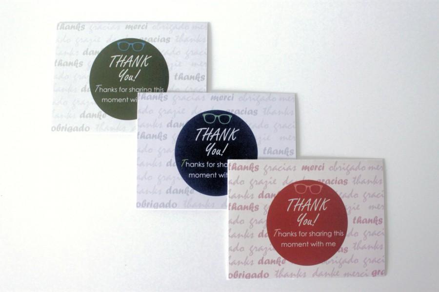Mariage - Thank You,Thank You Cards Set,Set Of Cards,Business Cards,Appreciation Cards,Printed Thank You Cards