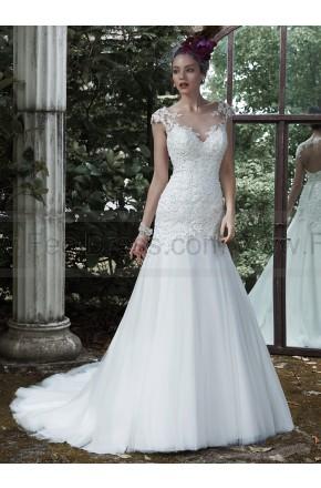 Hochzeit - Maggie Sottero Bridal Gown Evianna 5MS673