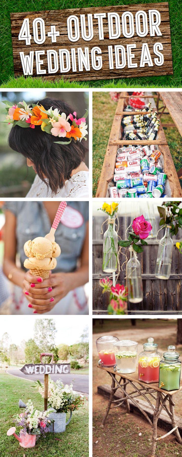 Свадьба - 40  Breathtaking DIY Vintage Ideas For An Outdoor Wedding – Cute DIY Projects