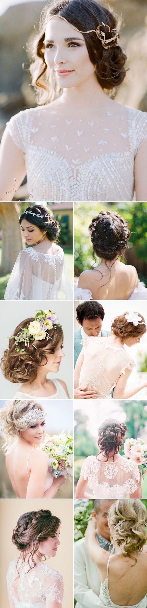 Wedding - Effortless Beauty! 20 Most Naturally Romantic Bridal Updos
