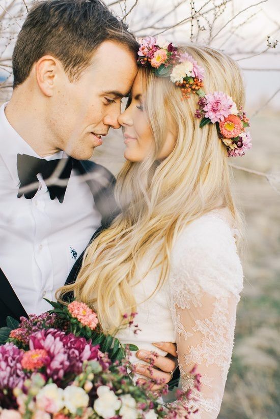 زفاف - Community Post: 26 Flower Crowns That Are Perfect For Your Fall Wedding