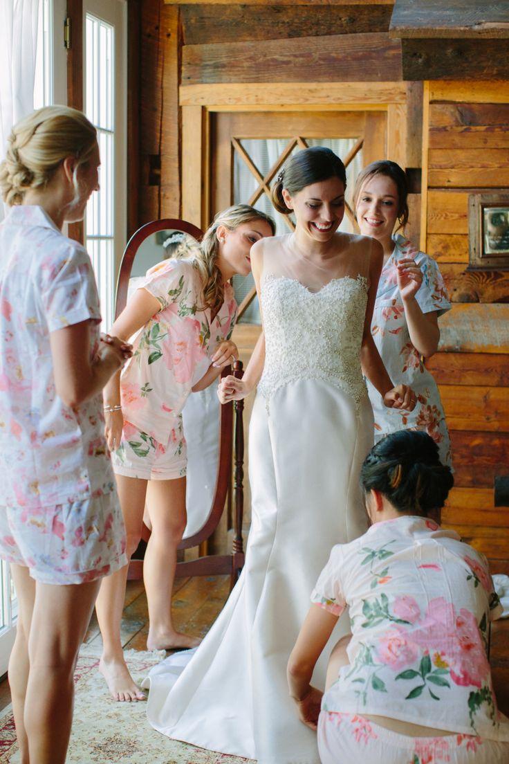 Wedding - See This Real Simple Editor's Rustic Vermont Wedding (Complete With A S'Mores Bar!)