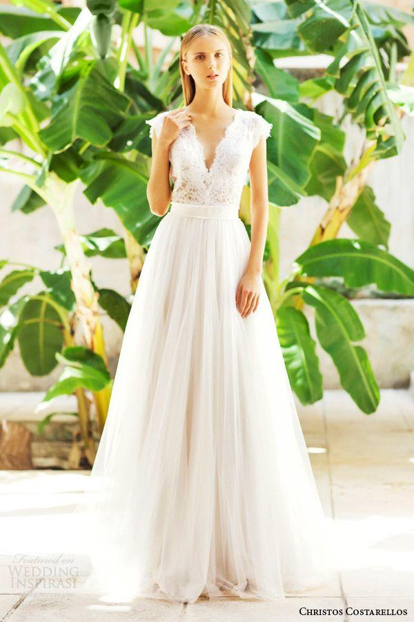 Свадьба - Christos Costarellos 2015 Wedding Dresses 