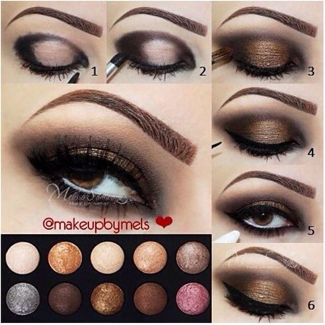 how to wear eye makeup for brown eyes