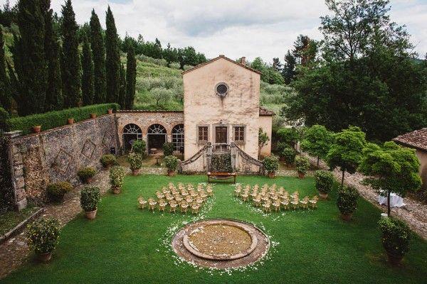 Свадьба - Classically Beautiful Tuscany Wedding At Catureglio