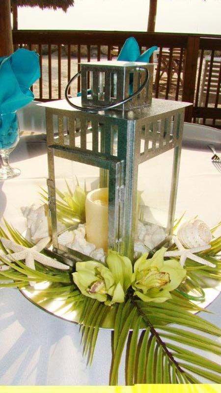 Wedding - Beach Reception Centerpieces