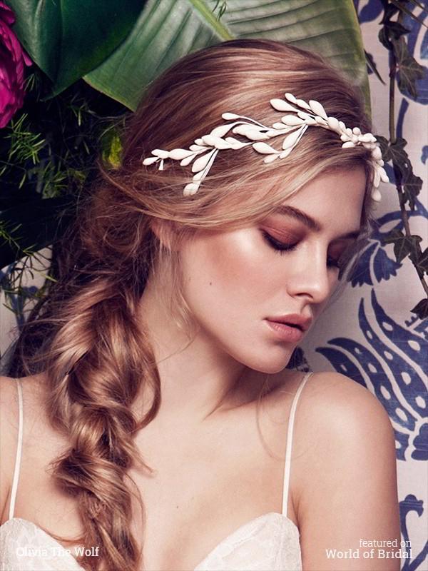 Wedding - Olivia The Wolf 2016 Bridal Headpieces