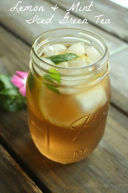 Hochzeit - Bigelow Iced Tea Occasions: Lemon & Mint Iced Green Tea
