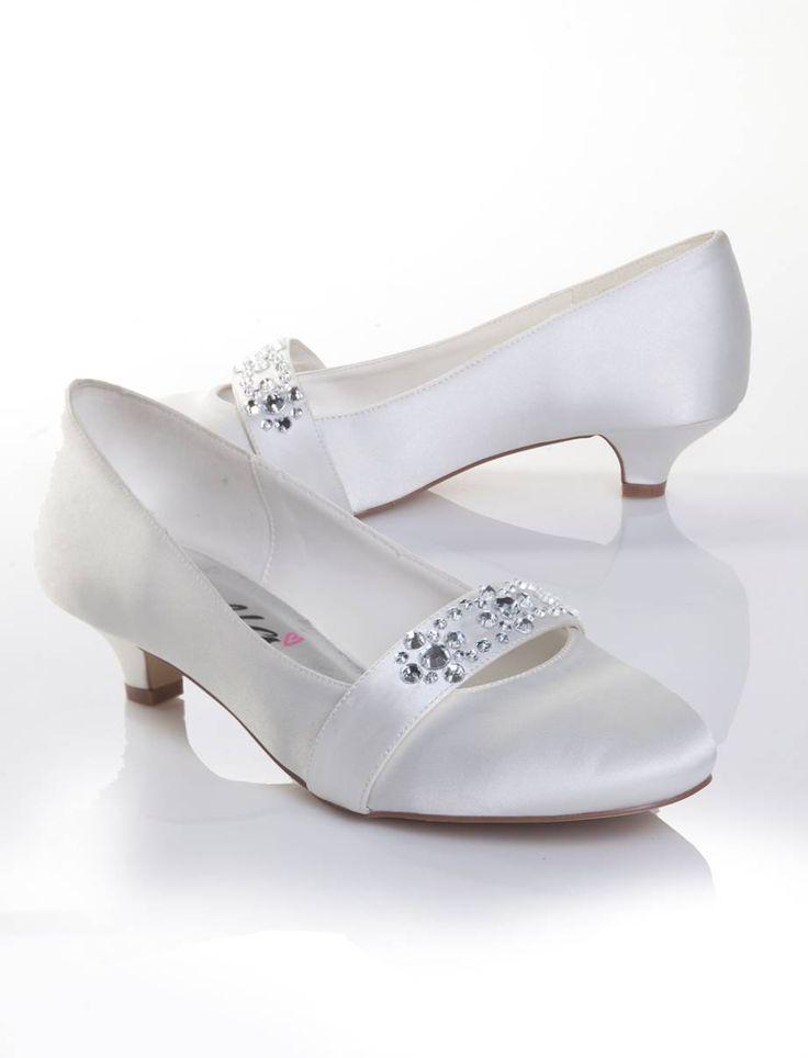 Hochzeit - Carlize - Anella Wedding Shoes - Low Heel