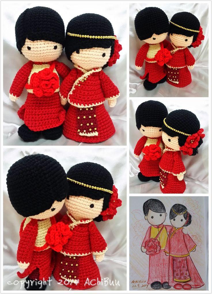 Hochzeit - AChiBuu Handmade: Traditional Chinese Wedding Couple