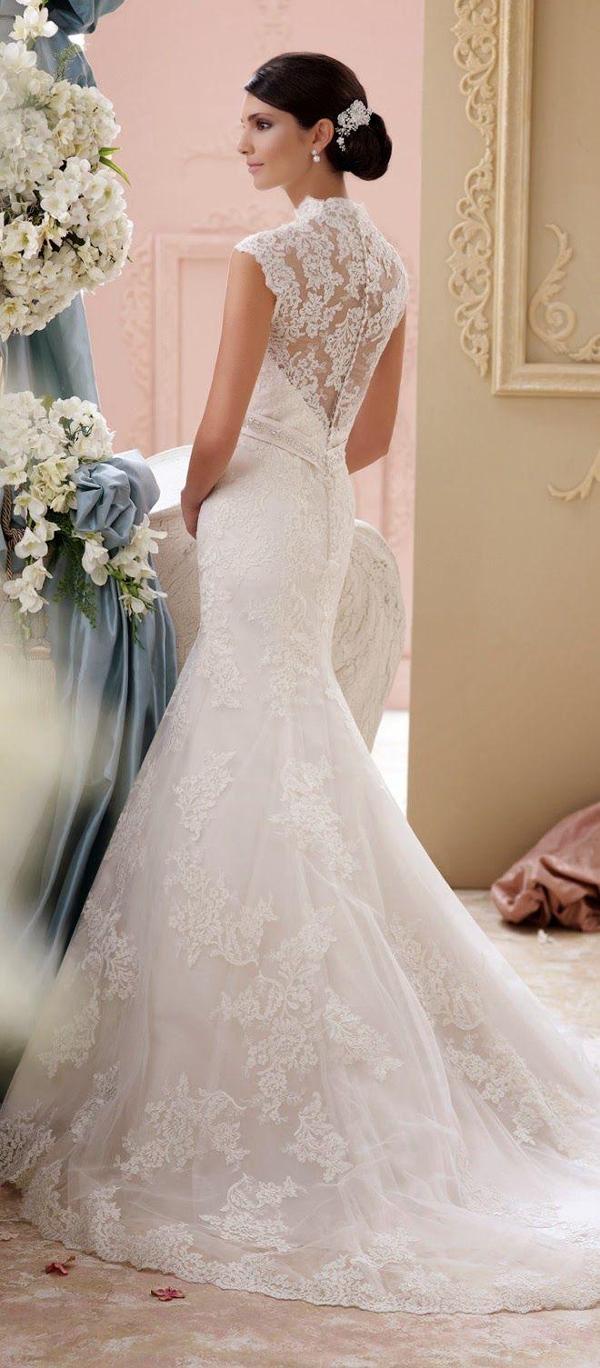 Свадьба - Lace Back Wedding Dresses
