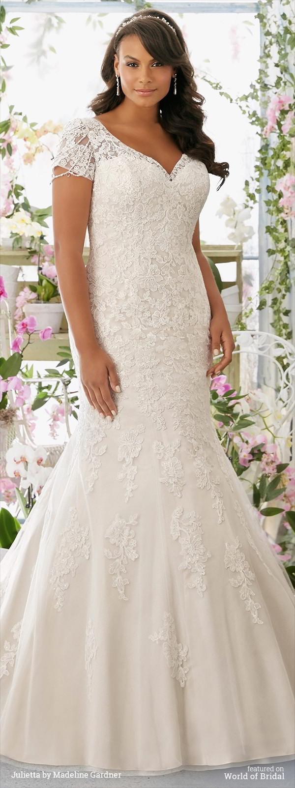 زفاف - Julietta Spring 2016 Plus Size Wedding Dresses
