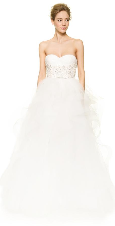 Mariage - Reem Acra Isabella Sweetheart Tulle Gown