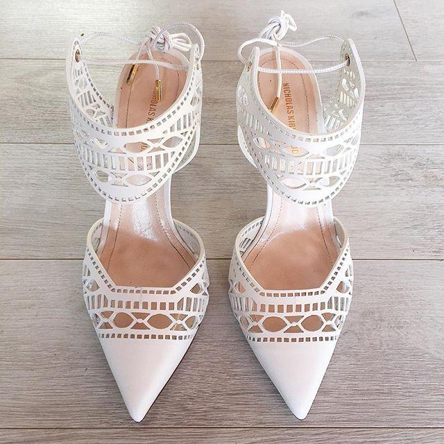 Wedding - WedLuxe Media On Instagram: “As Seen On Set At A Photoshoot For ’s Upcoming S/F2016 Issue, These  Leda Laceup Pumps From @davidsfootwear To Die…”
