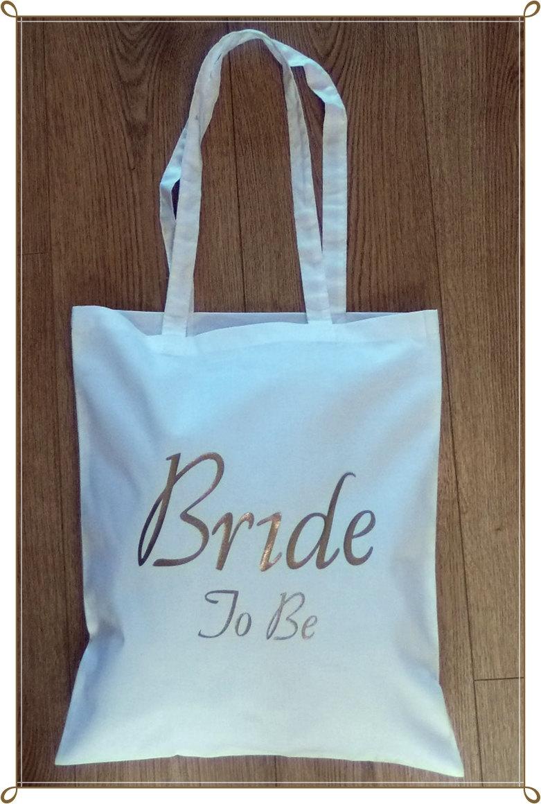 زفاف - WEDDING Favour White GLITTER Large Tote BAGS Gift Bride Groom Bridesmaid Hen Do