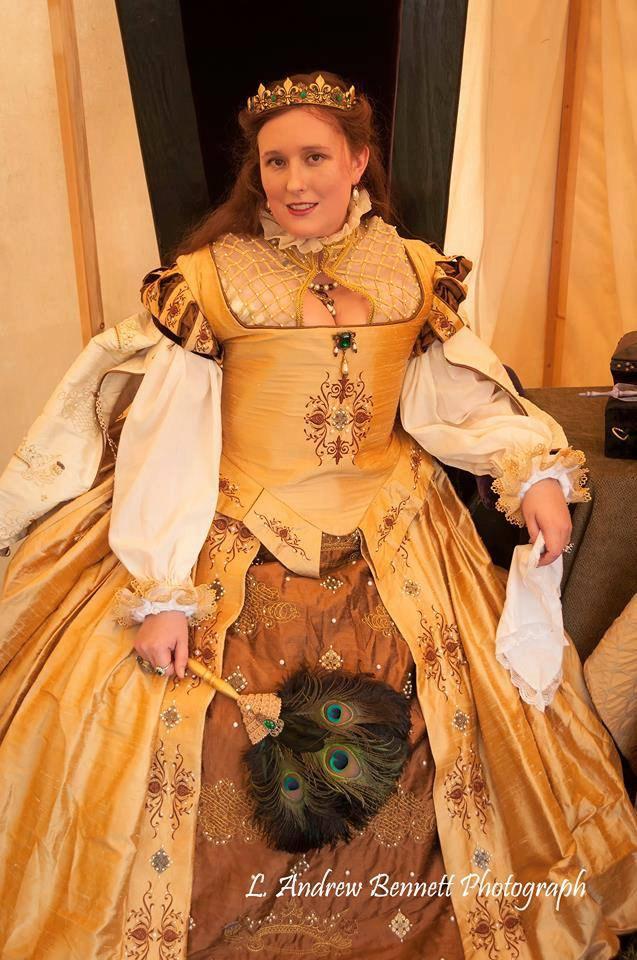 زفاف - Renaissance Dress, Tudor, Elizabethan, Costume , Bridal Gown, (Made To Order) LABOR FEES