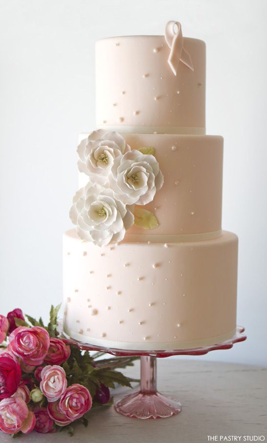 Hochzeit - Romantic Pink Cake