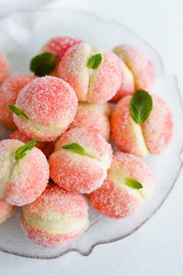 Hochzeit - Sweet Ricotta Peach Cookies