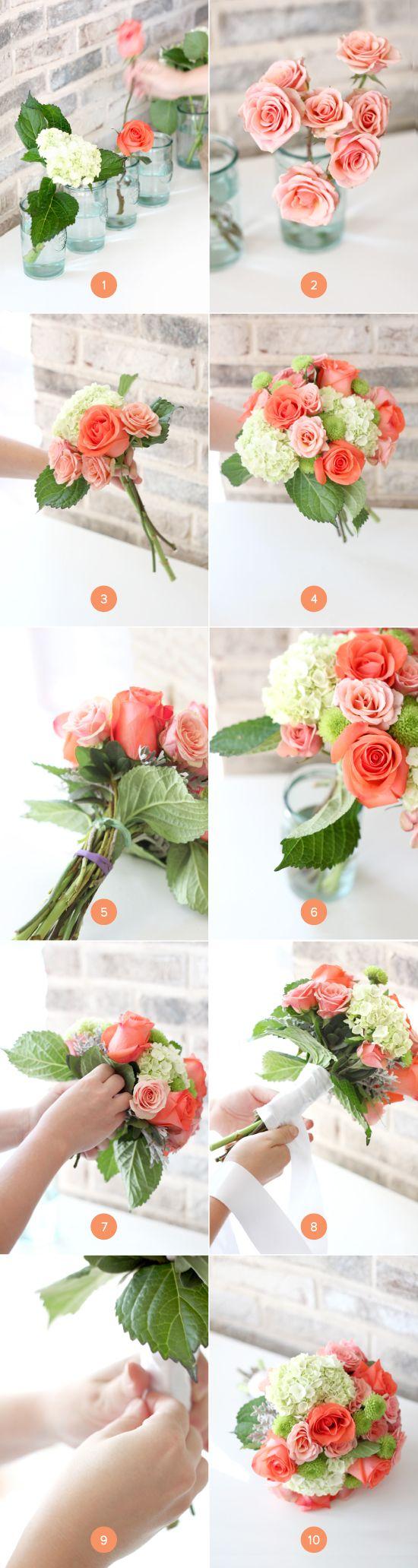 Hochzeit - DIY Grocery Store Bridal Bouquet