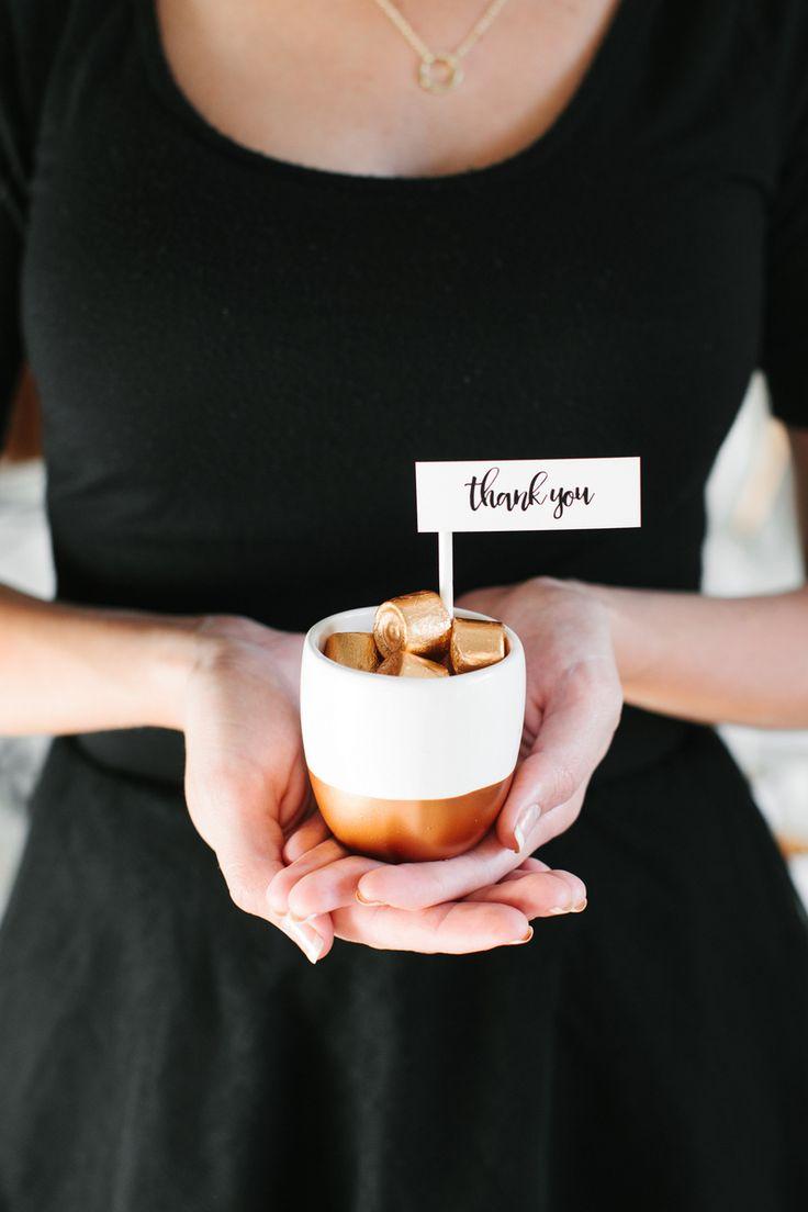 Mariage - Blog: DIY Copper Wedding Favors With Hershey's Rolos!