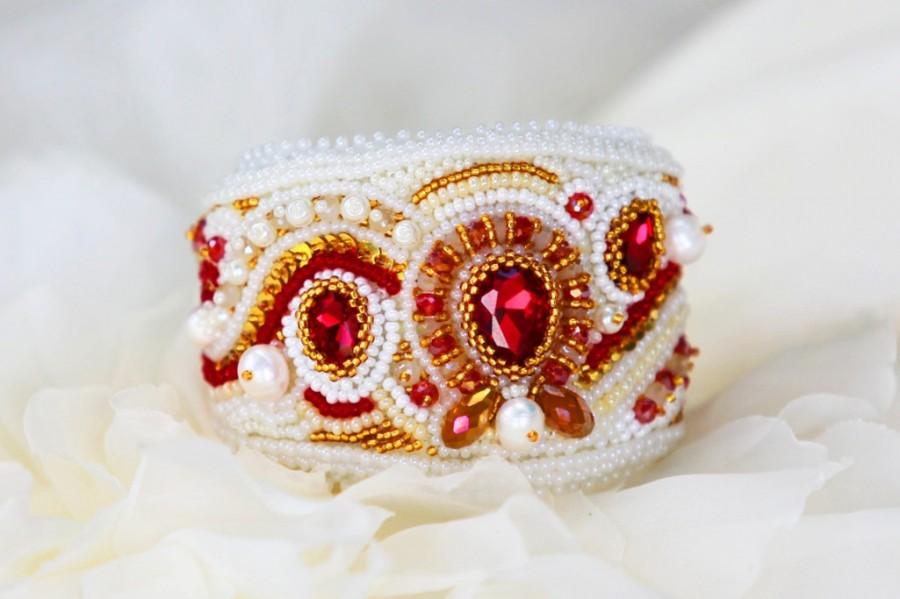 Mariage - Wedding jewelry, wedding bracelet, bridal bracelet, bridal jewelry