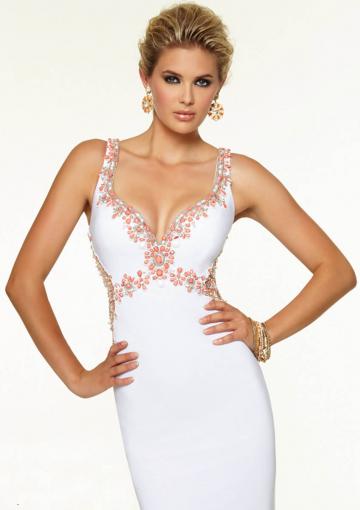 زفاف - White  Floor Length Dress