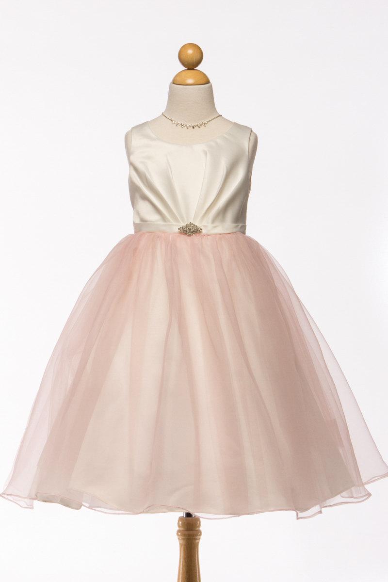 Mariage - Gorgeous Ruched Flower Girl Dress