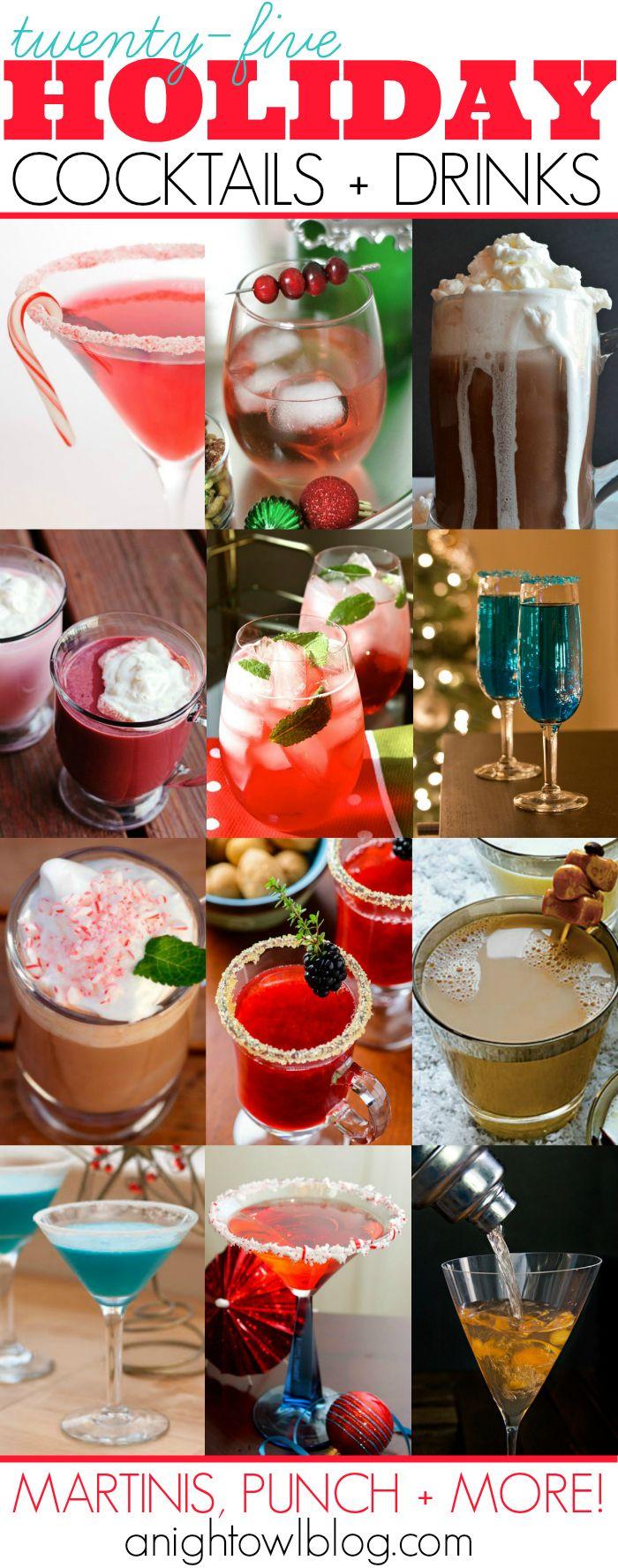 Hochzeit - 25 Holiday Cocktail Recipes