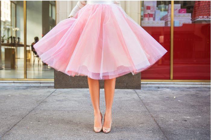 Свадьба - Purple Tulle Skirt , Pink Tulle Skirt