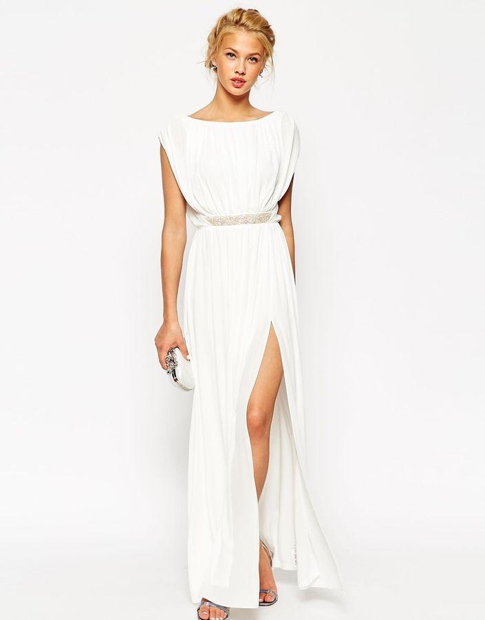 Hochzeit - Asos - ASOS COLLECTION ASOS Embellished Waist Maxi Dress