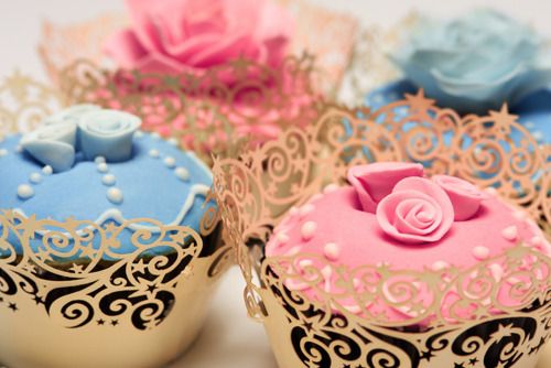 Свадьба - Beautiful Cupcake Holders