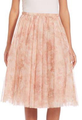 Mariage - Jenny Yoo Lucy Printed Tulle Midi Skirt