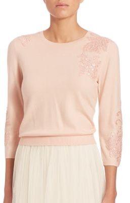 Hochzeit - Jenny Yoo Paisley Embellished Sweater