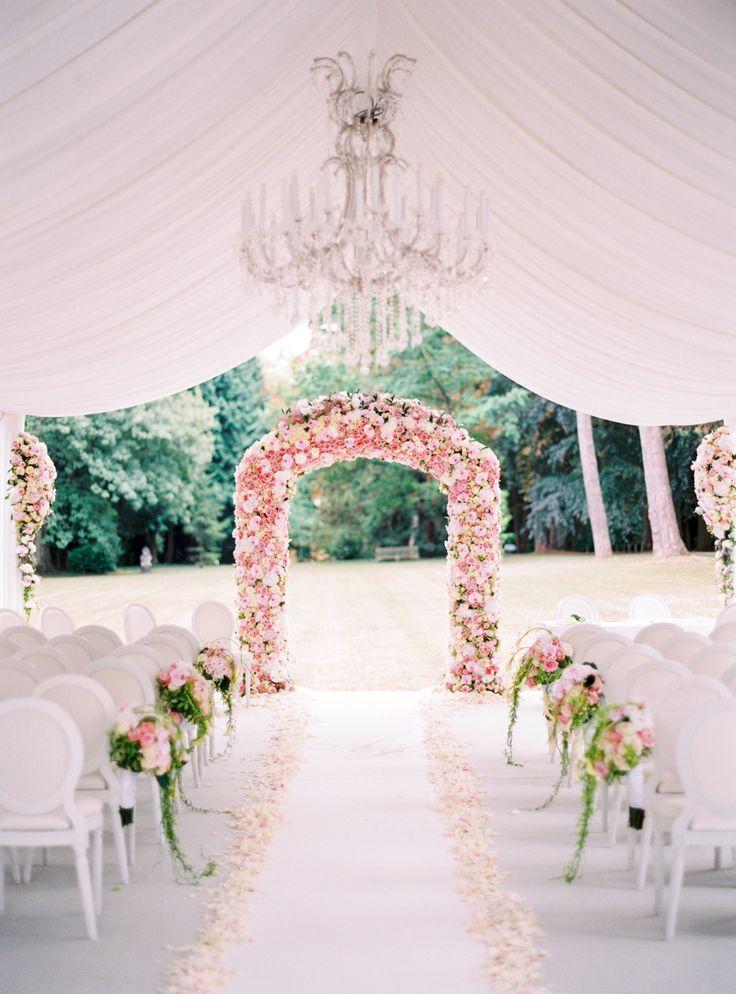 Wedding - This Flower-Filled Paris Wedding Is An Absolute Fairytale