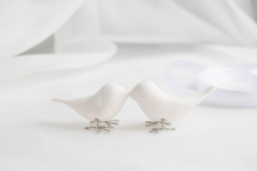 زفاف - Wedding White Birds Cake Topper Birds in Love Wedding birds favors Wedding Planning Decor Decorations