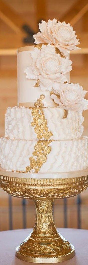 Hochzeit - Steal-Worthy Wedding Cake Designs