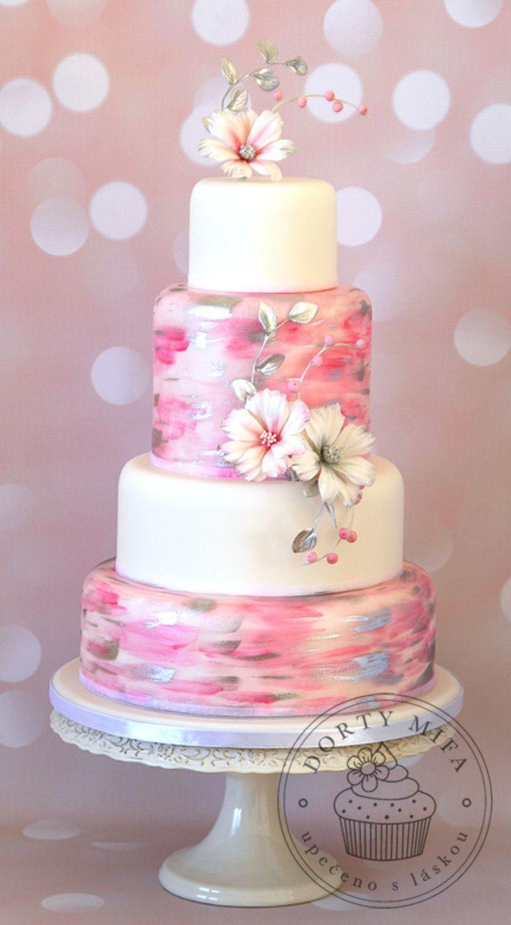 Wedding - Cosmos Wedding Cake