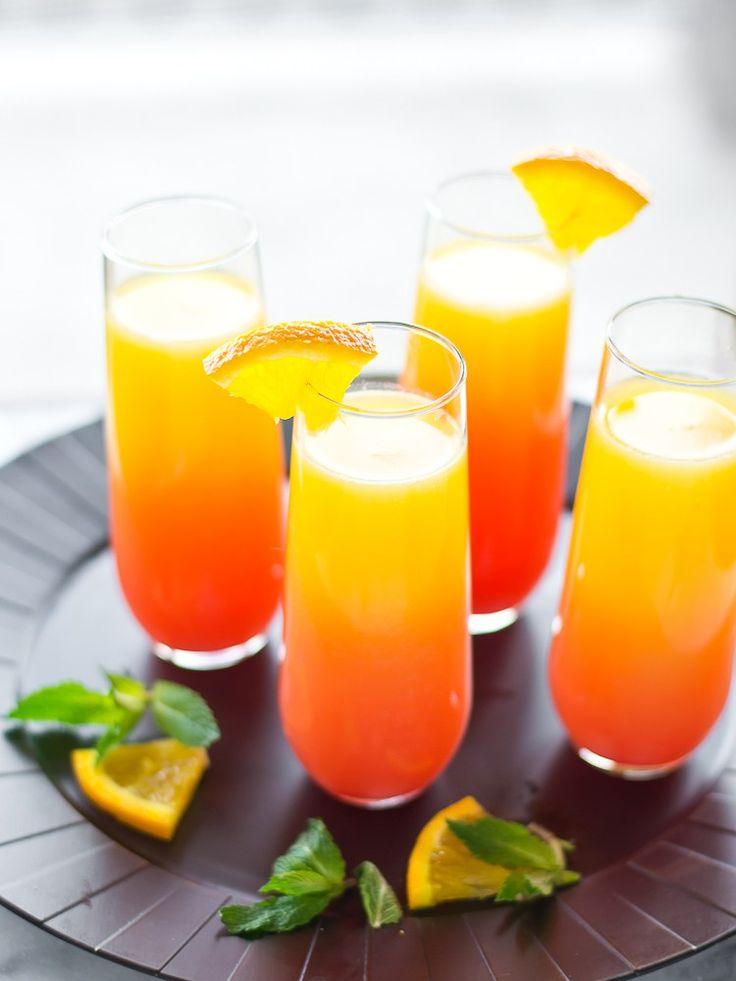زفاف - Tequila Sunrise Mimosas