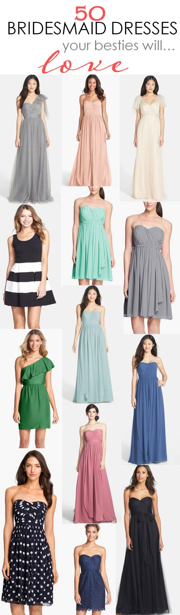 Mariage - 50 Bridesmaid Dresses Your Besties Will Love!