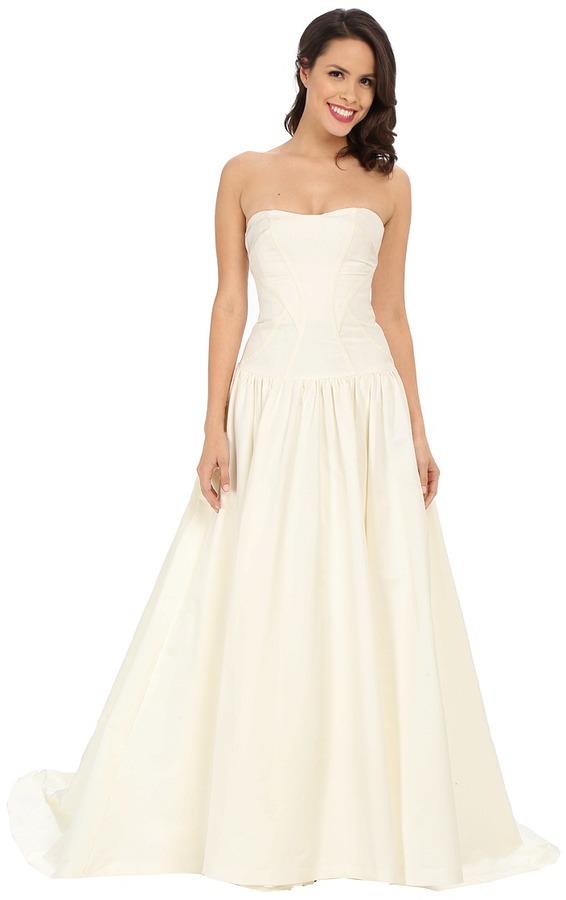 Wedding - Nicole Miller Laurel Silk Faille Bridal Gown