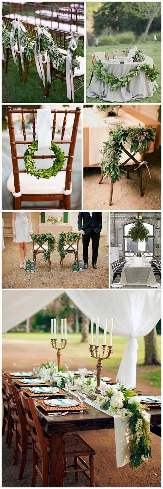 Свадьба - {It's In The Details} Inspired By Gorgeous Greenery In Wedding Details