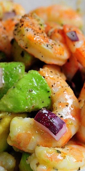 زفاف - Shrimp Avocado Salad