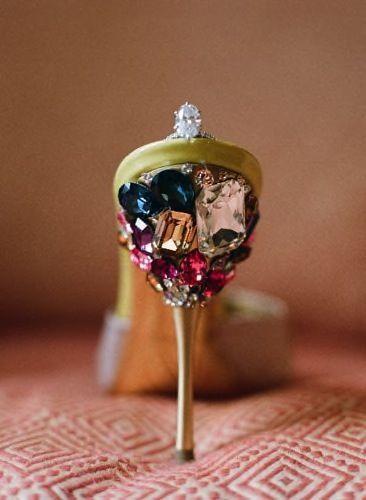 Wedding - Stone Studded Shoe