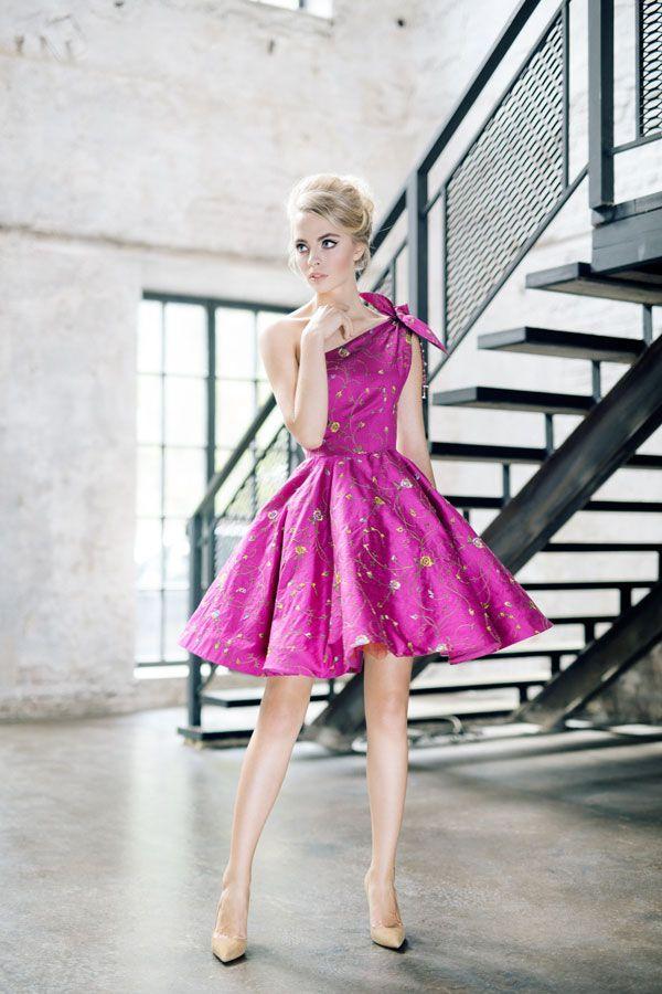 Mariage - Hot Pink Dress