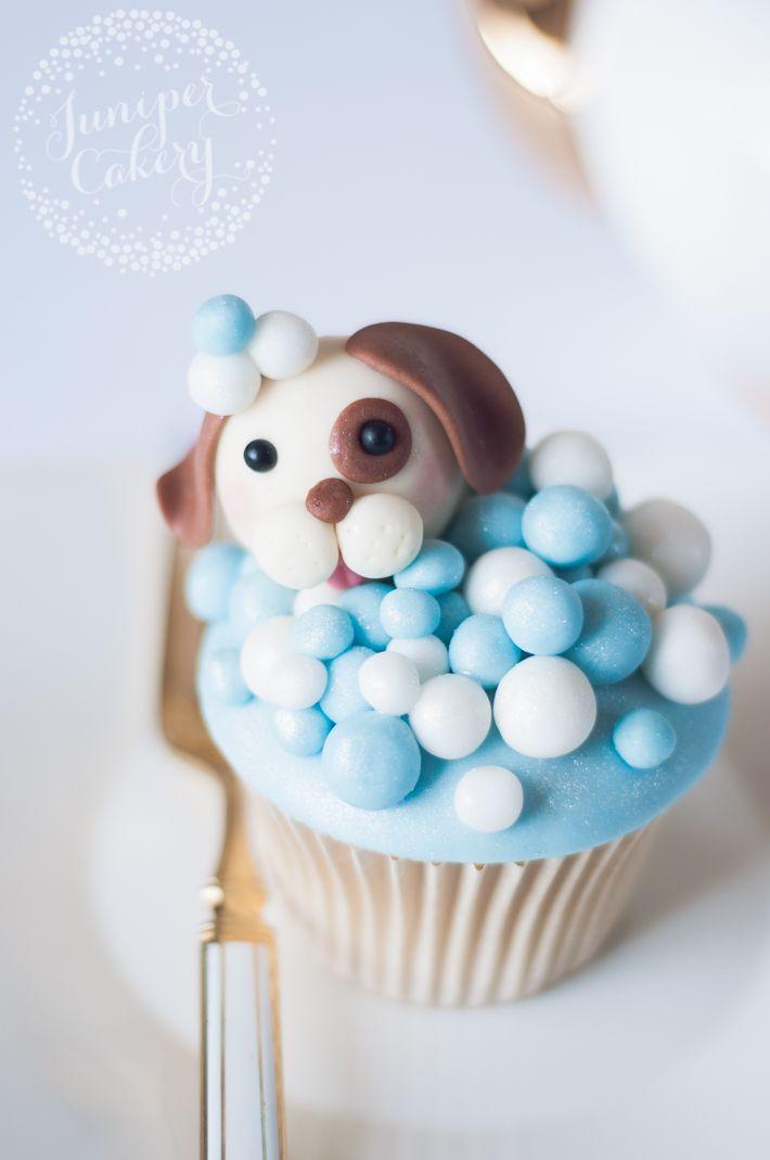 Свадьба - How To Make Cute Dog Cupcakes: FREE Tutorial On Craftsy