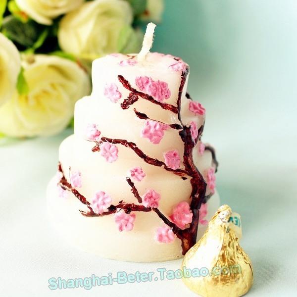 Mariage - Lz025 cherry cake candle creative Home gifts candle crafts lottery gift wedding favor