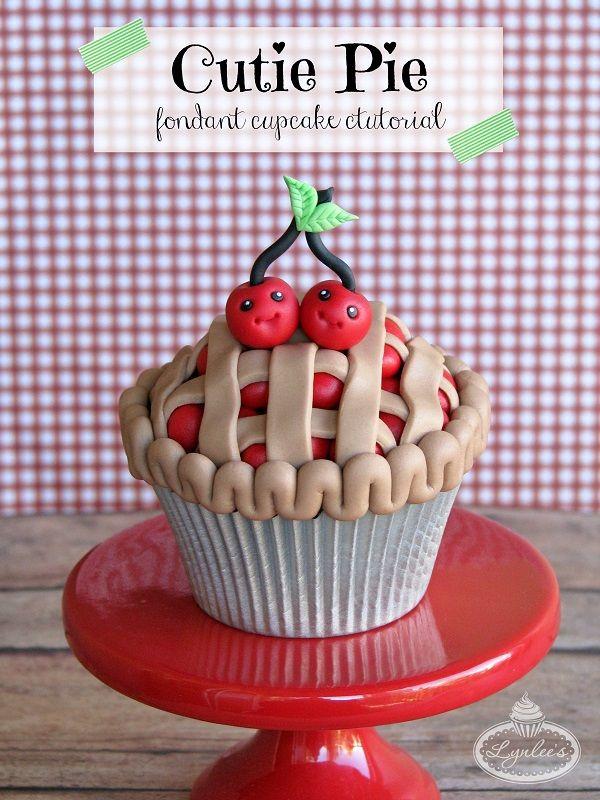 Hochzeit - Cutie Pie Cupcakes: How To Make Cupcakes Look Like Pie