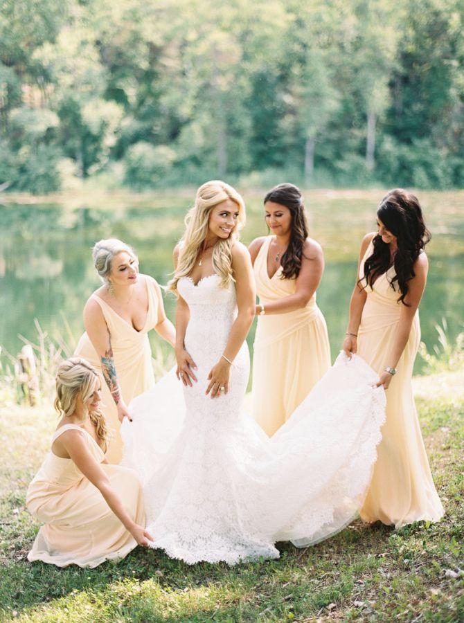 Mariage - A NFL Player   Cheerleader Say "I Do" With A Touchdown-Worthy Wedding