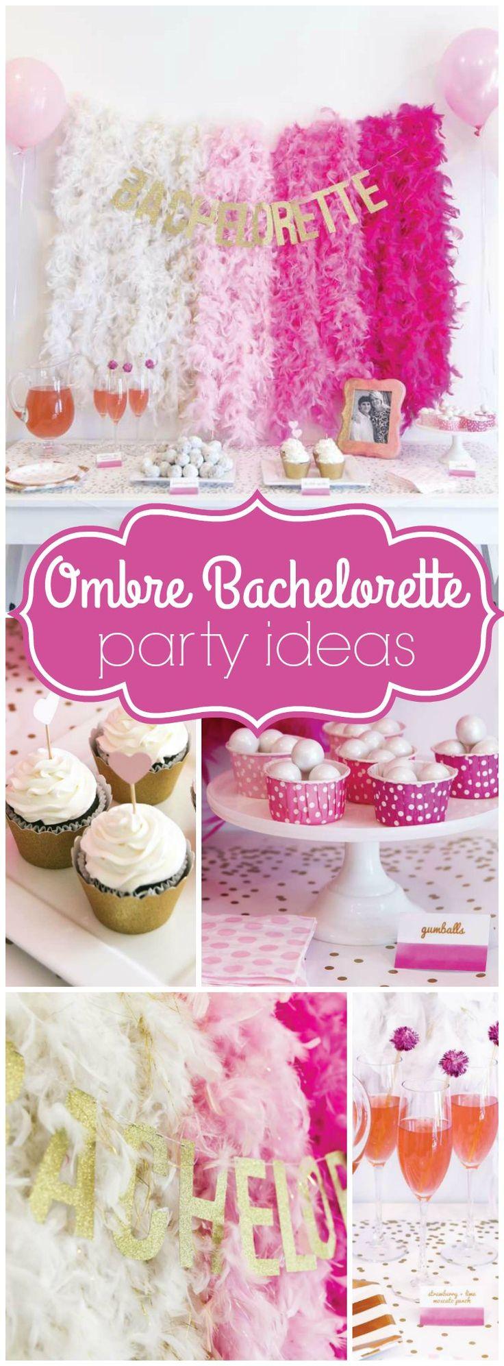 Hochzeit - Ombre / Bachelorette "Ombre Obsession Bachelorette Party"